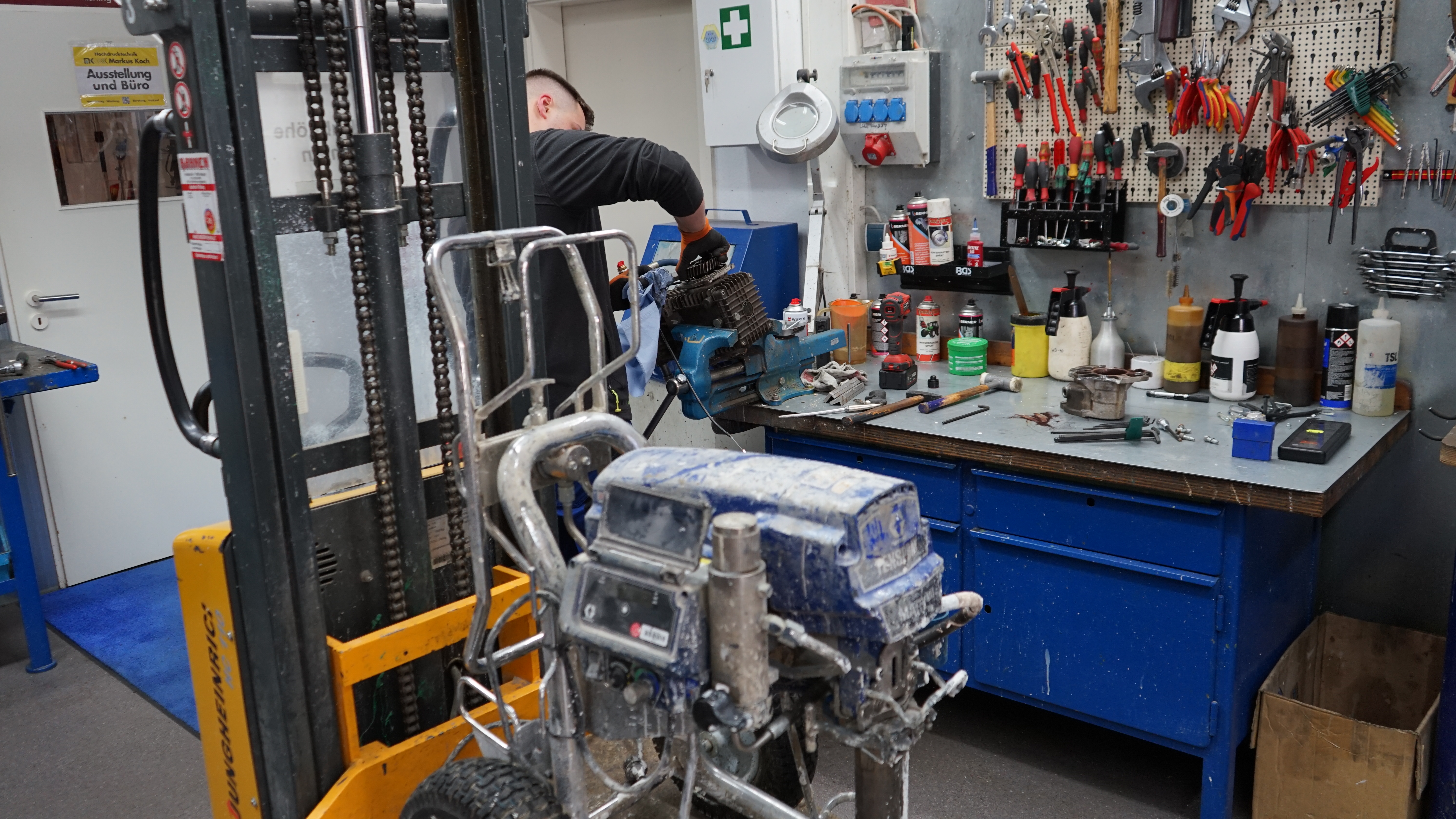 Werkstattansicht MK Airless