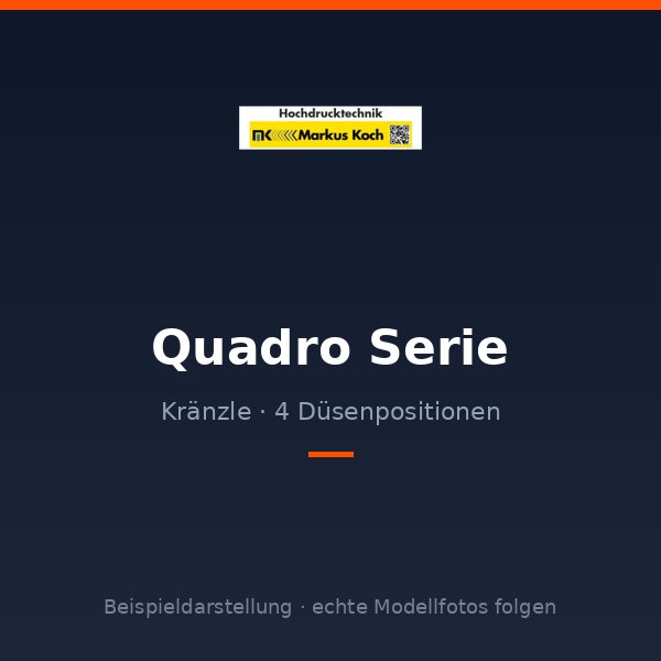 Kränzle Quadro Hochdruckreiniger Industrie
